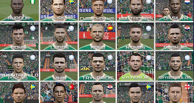Пак лиц для FIFA 15