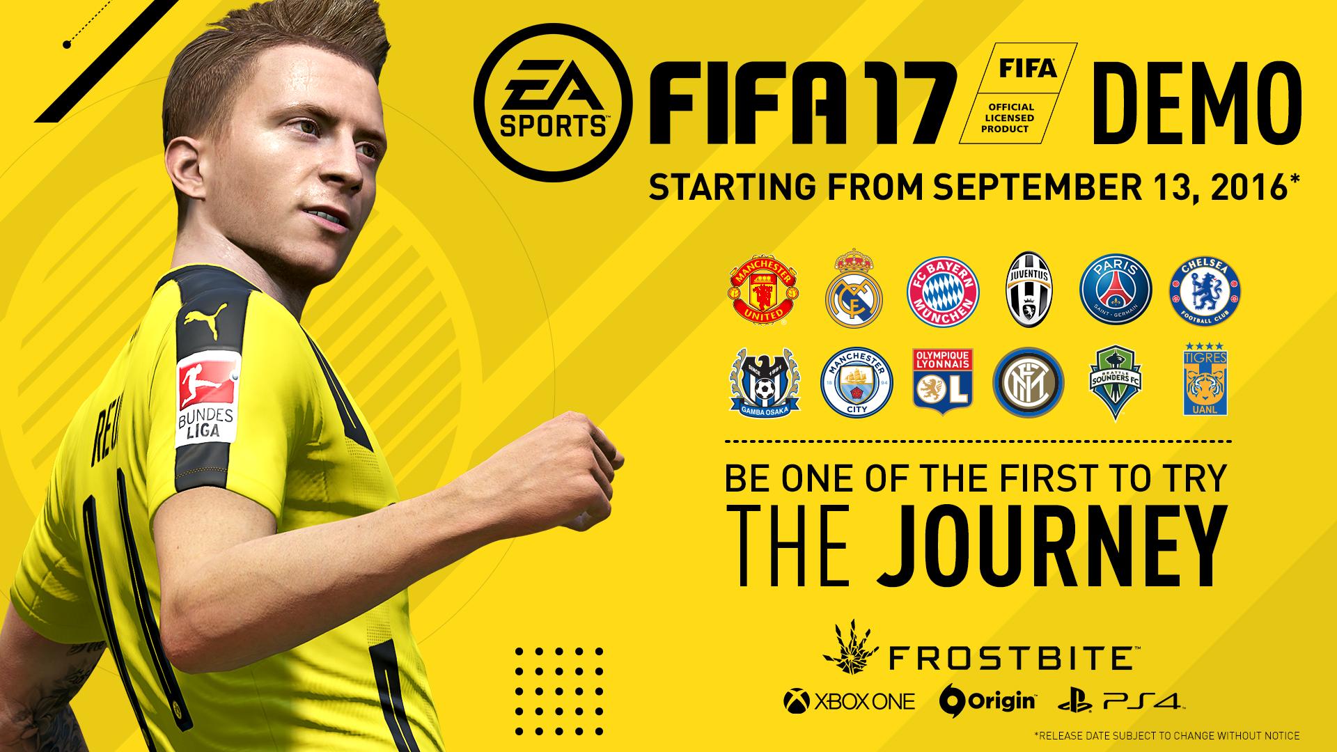 FIFA 17 Demo Details | FIFA Infinity