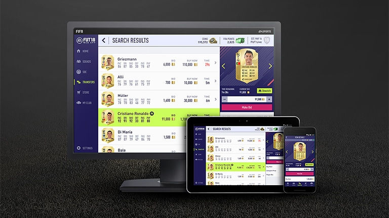 FIFA 18 Ultimate Team Web App ist da -  - Blog von Kevin