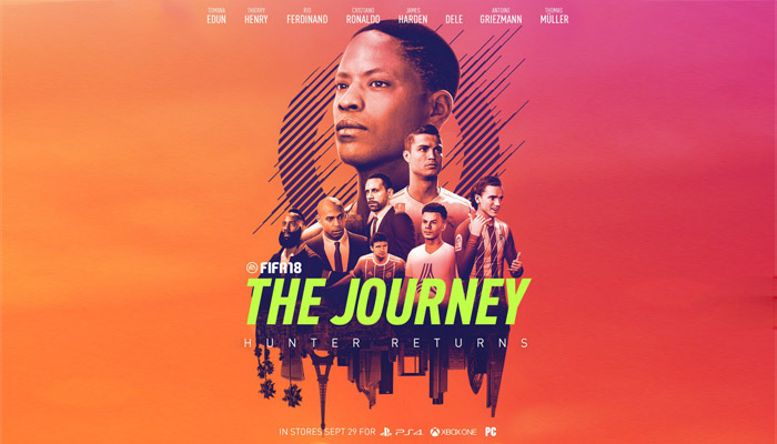 Fifa 18 The Journey Hunter Returns Fifa 18 The Journey Hunter Returns