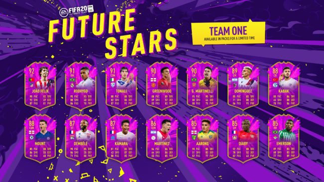 The Future Stars Have Arrived In FIFA 20 Ultimate Team