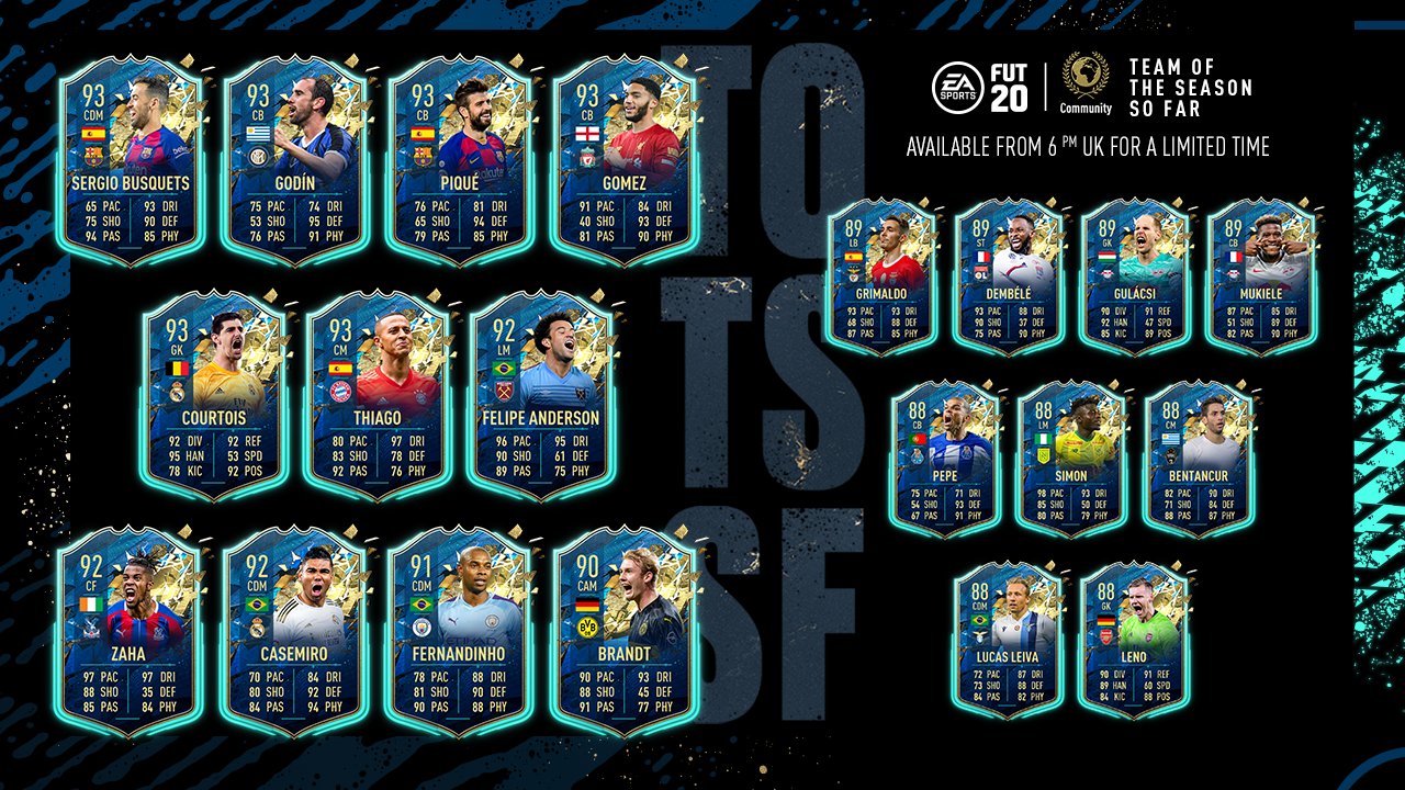 Fifa Community And Efl Totssf Revealed Fifa Community And Efl Totssf Revealed