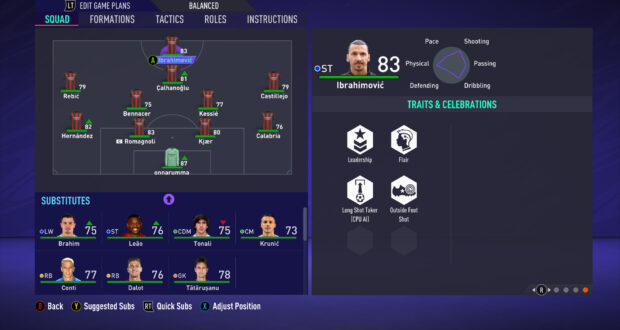 FIFA 21 Player Traits Guide