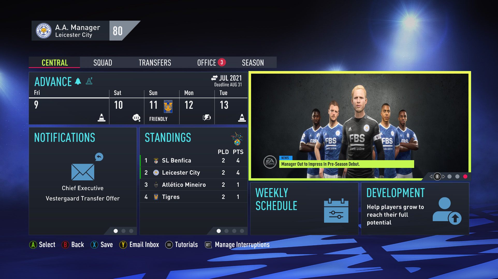 EA Sports FC Should Add A New Career Mode Option