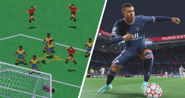 The evolution of FIFA games [1993 – 2022]