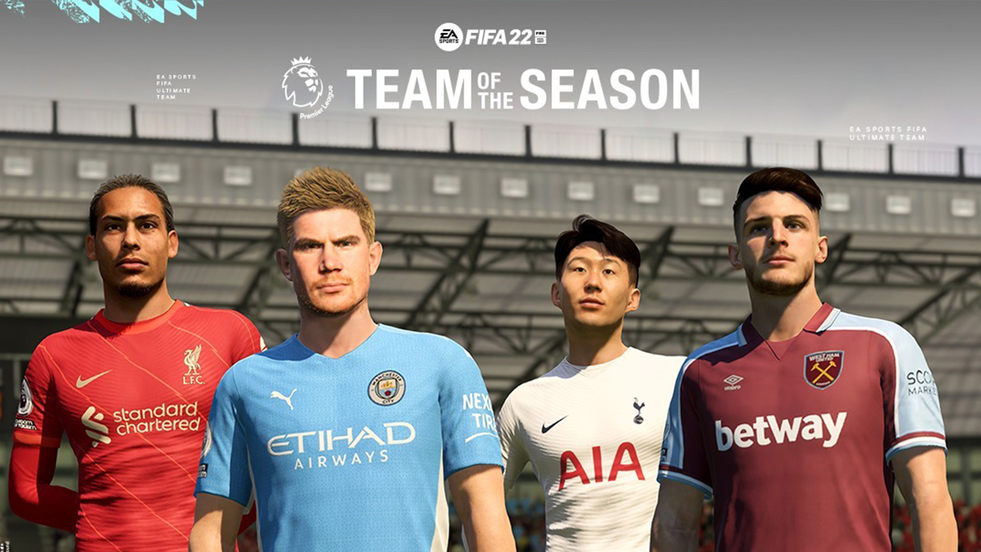 Notas do FIFA 22 - Melhores jogadores da Premier League - Site Oficial da  EA SPORTS