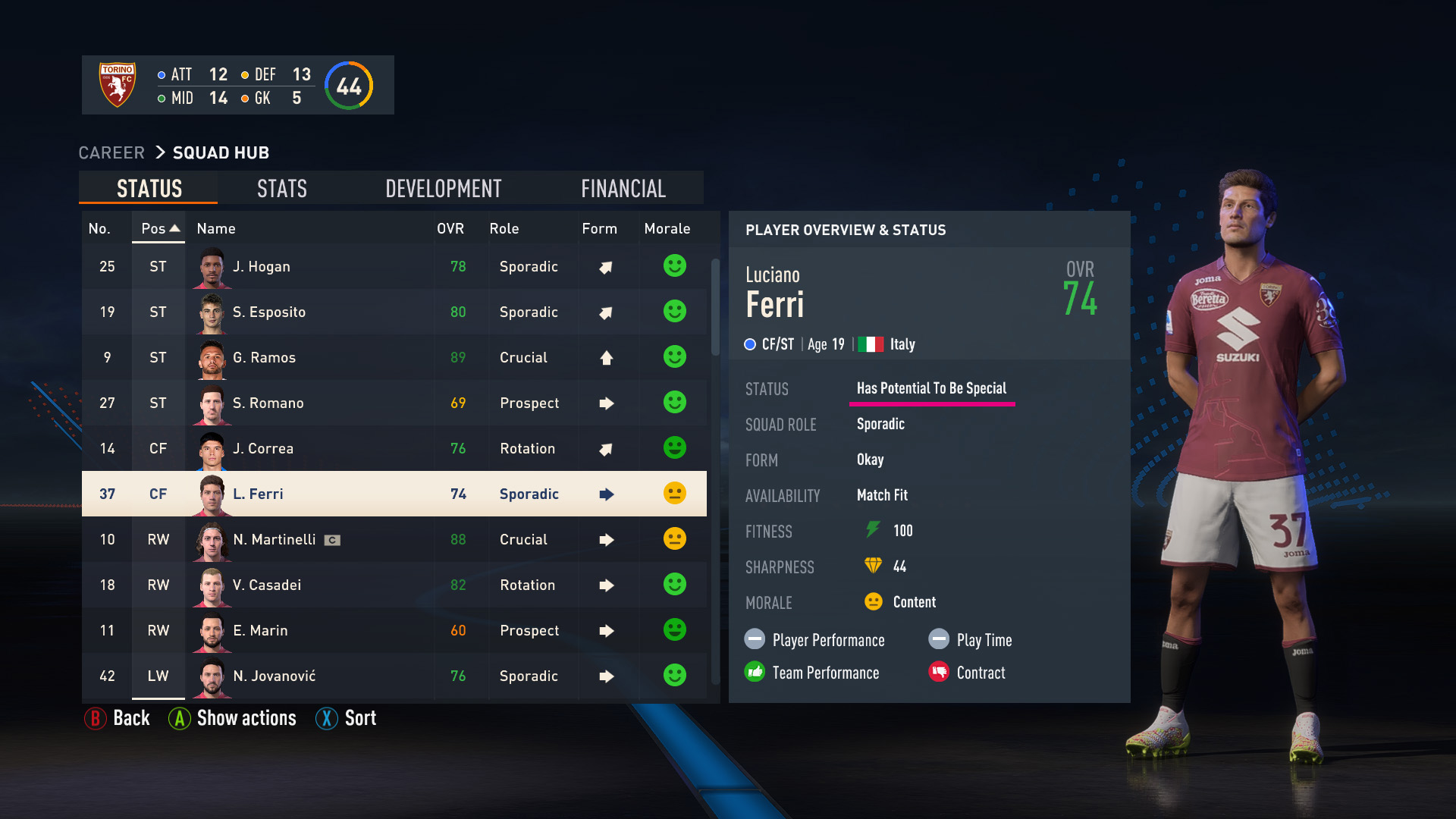 Best player career modes to on FIFA Career Mode, #fyp #viral #fifa #c, best player career mode fifa 23