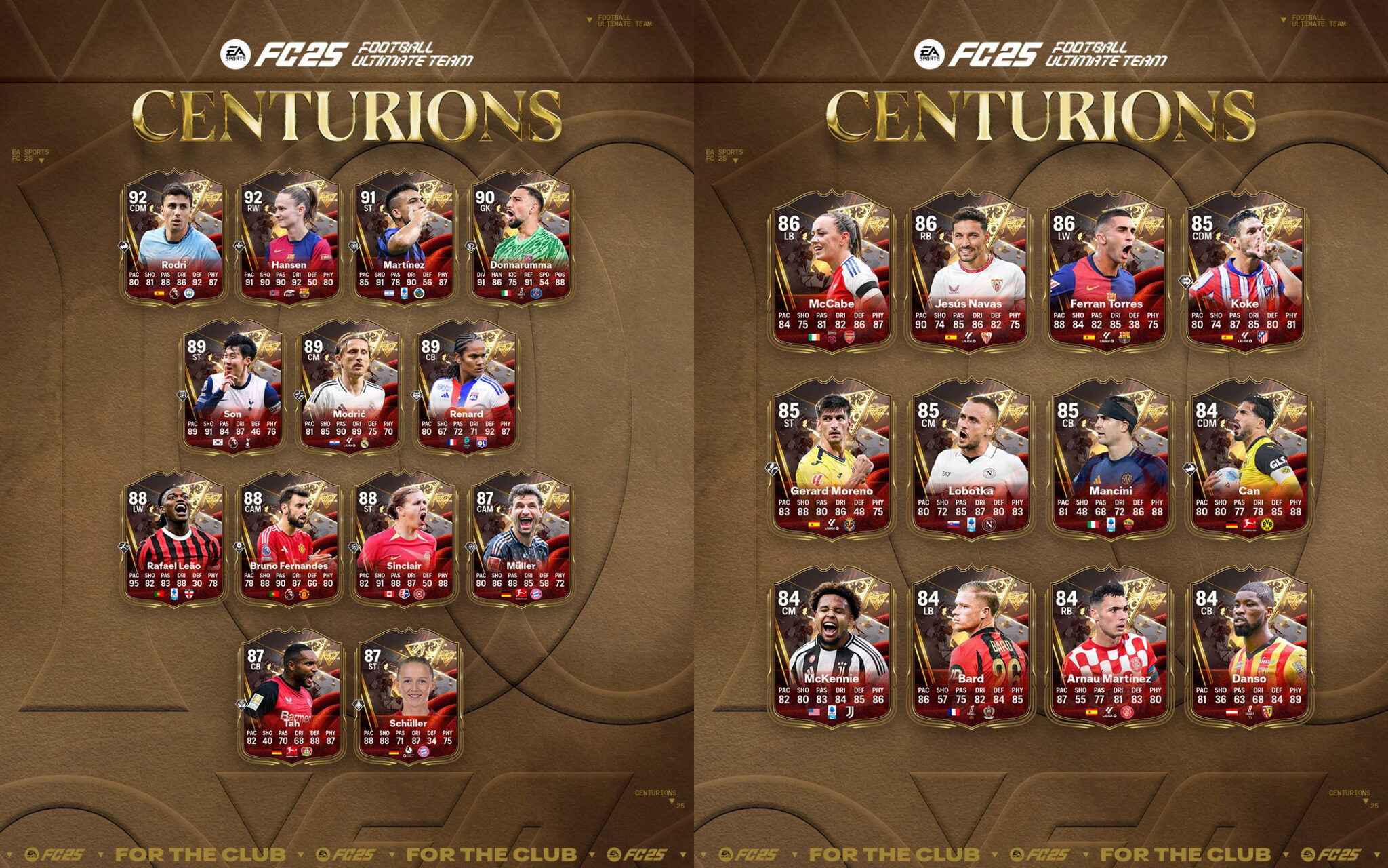 The Centurions Promo Returns in FC 25 Ultimate Team FIFA Infinity